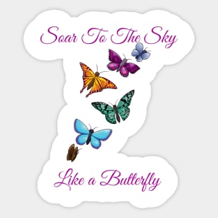 Butterflies T Shirt Sticker